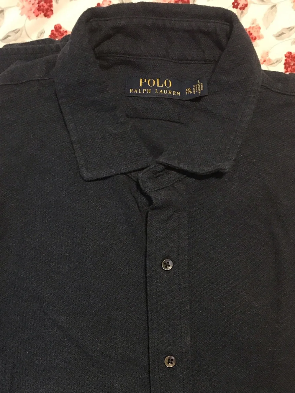 Polo by Ralph Lauren Men's Dark Navy Knit Polo